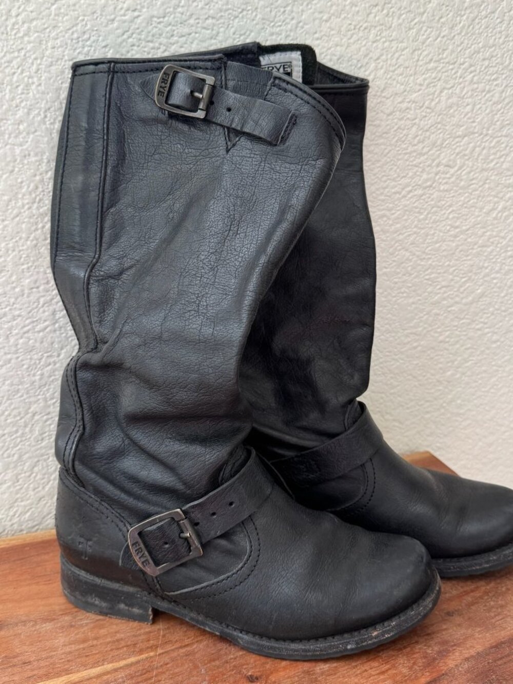 Frye Women's Veronica Slouch Leather Boots Size 7